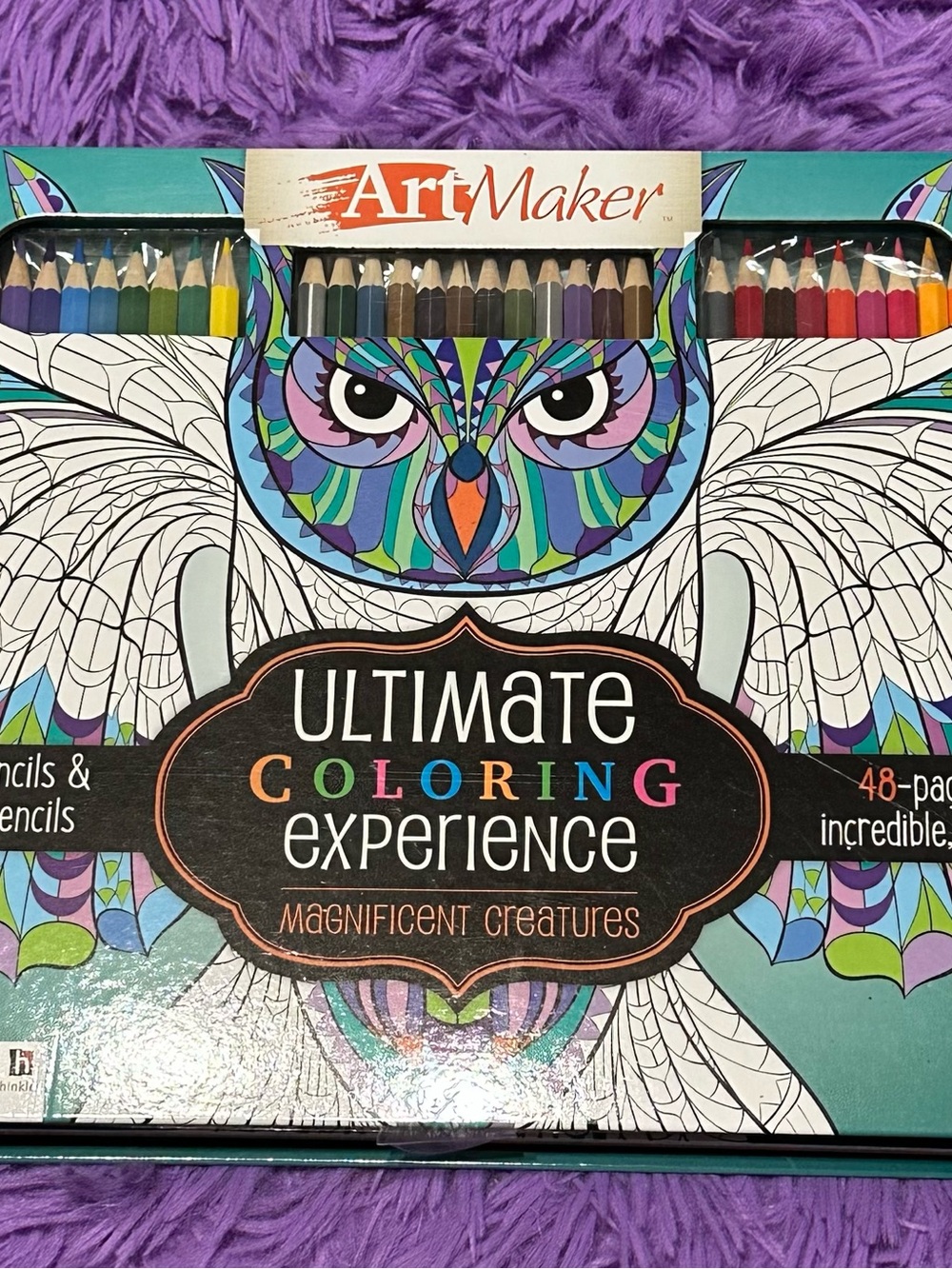 Ultimate Coloring Experience - Multicolor Pencils Set